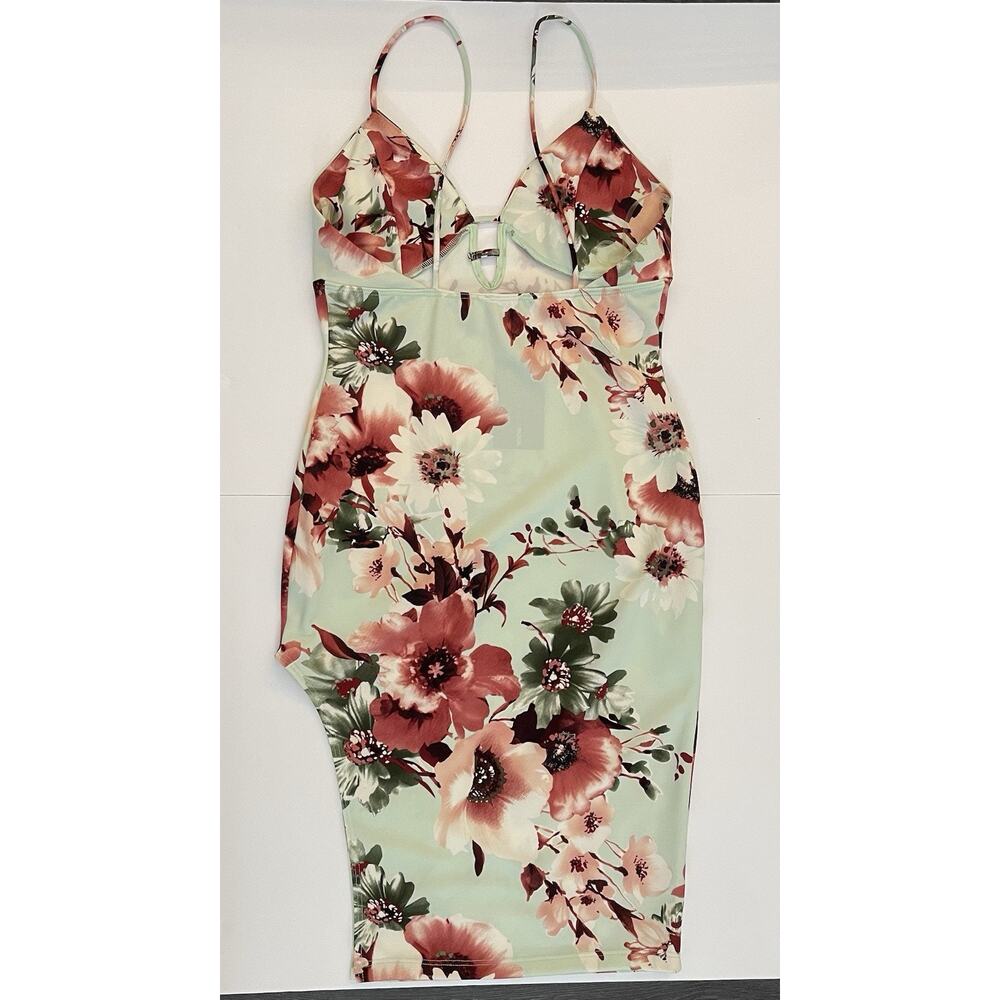 Fashion Nova Liana Floral Dress Size Large